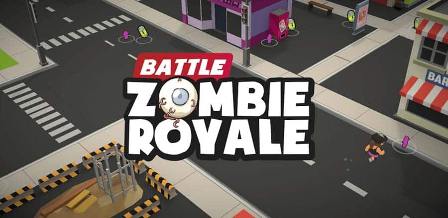 A picture of Zombies Battle Royale, one of the best Multiplayer Battle Royale games for iPhone.