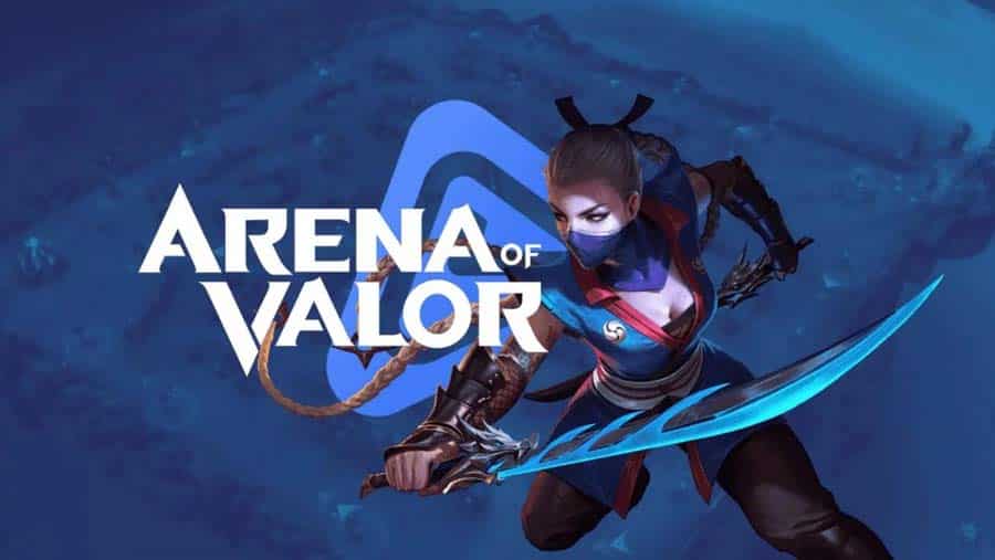 A wallpaper of Arena of Valor, one of the best Battle Arena games on iOS.