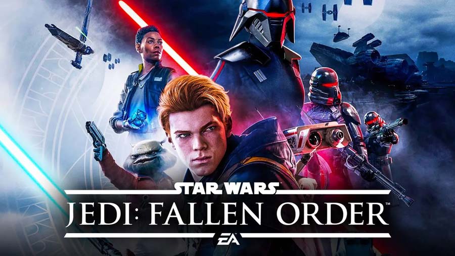 A wallpaper of Star Wars Jedi: Fallen Order, one of the best Alien games for PS4.