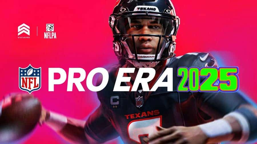 A picture of NFL Pro Era, one of the best American Football games for PS5.