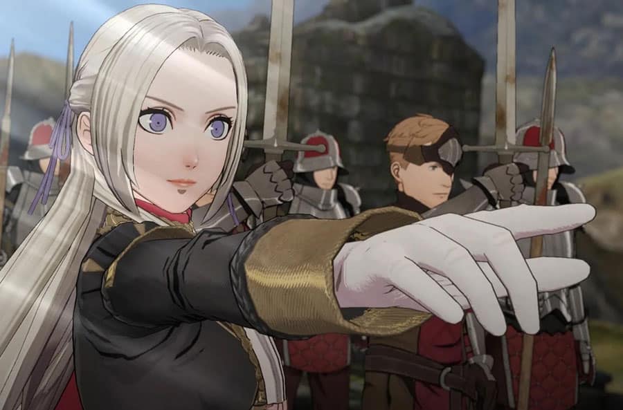 An official picture of Fire Emblem: Three Houses.