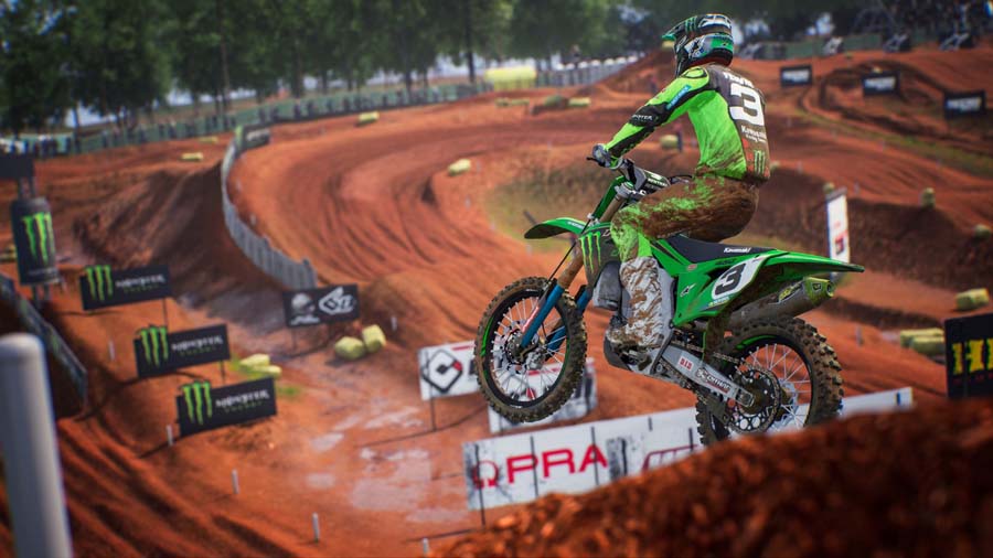 An official photo of MXGP 2020, one of the best bike games for PS5.