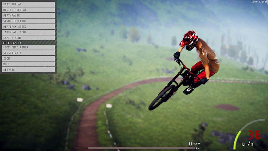 A wallpaper of Descenders, one of the best bike games for Xbox.