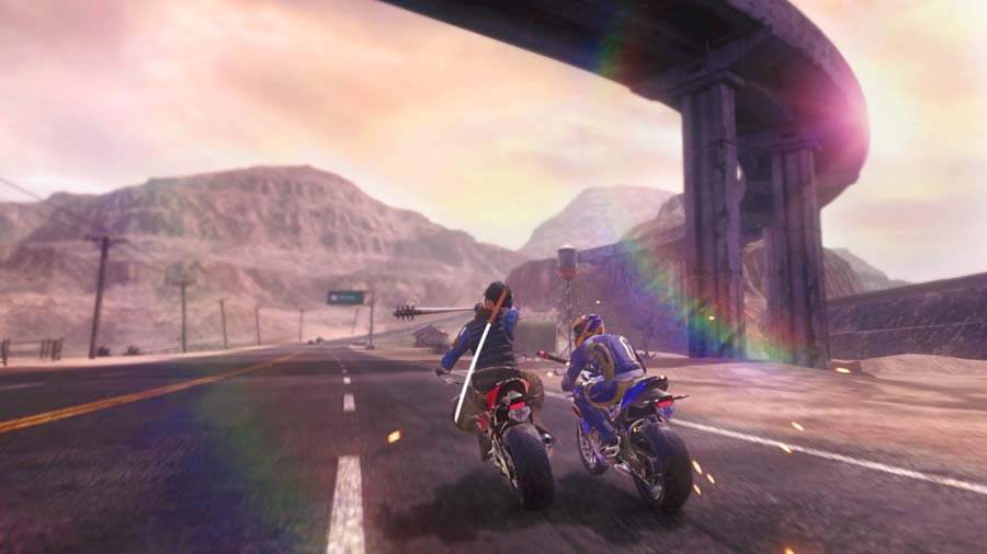 An official picture of Road Redemption, one of the best bike games for Xbox.