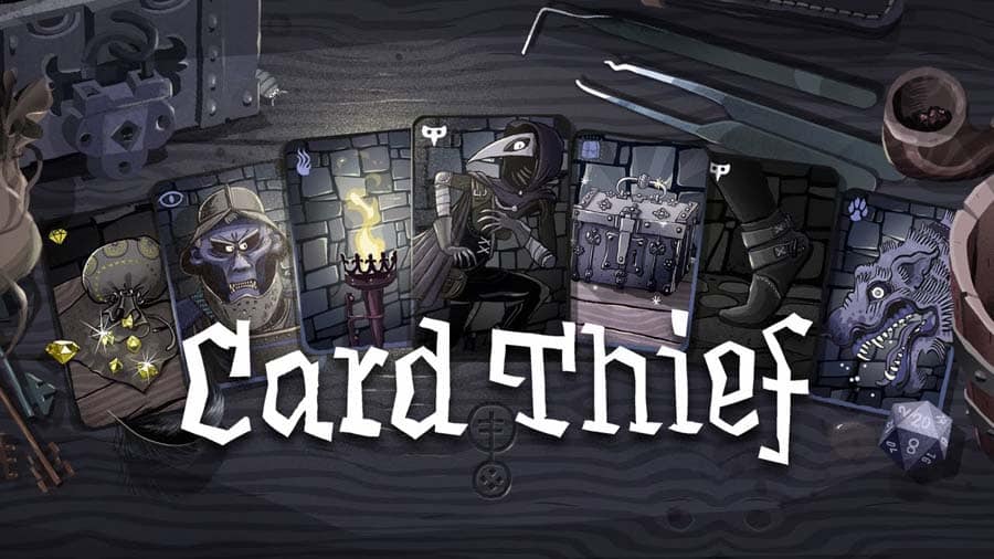 Stealth card game with a thief character.