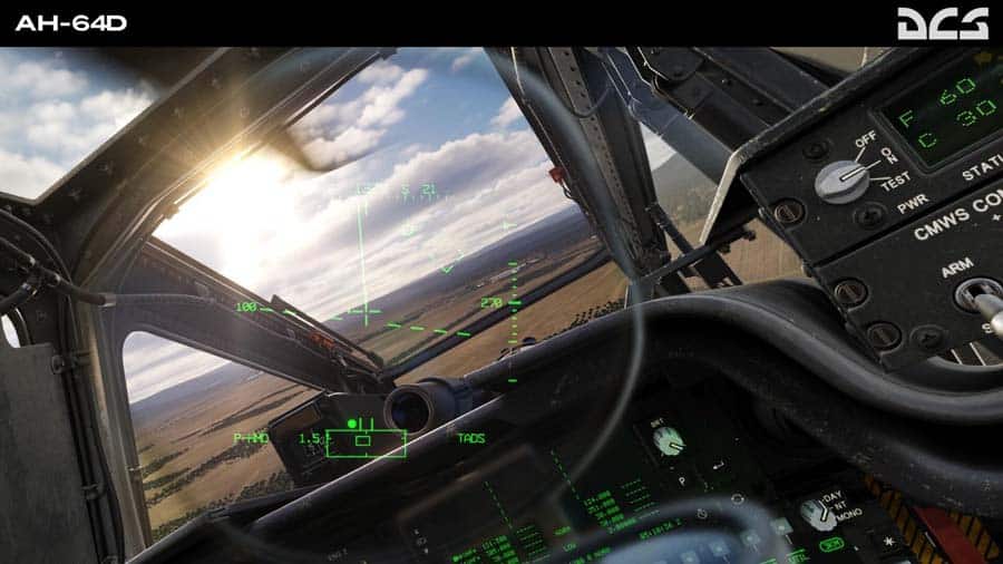 A picture of Digital Combat Simulator World or DCS World.