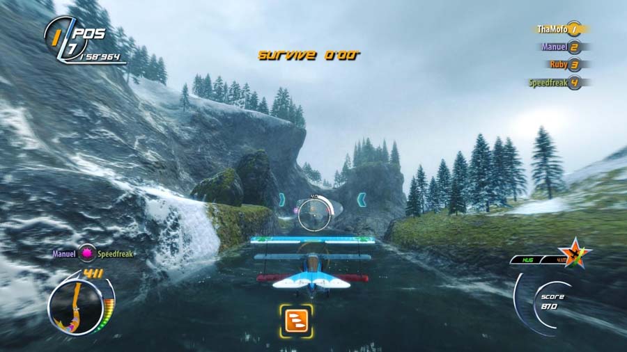 A picture of SkyDrift Infinity, one of the best jet games for Xbox.