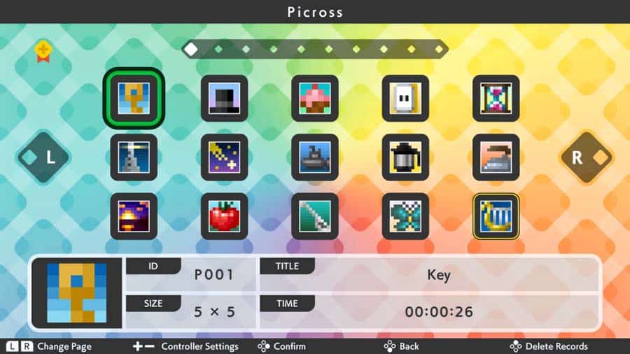 The Official Picture of Picross S.