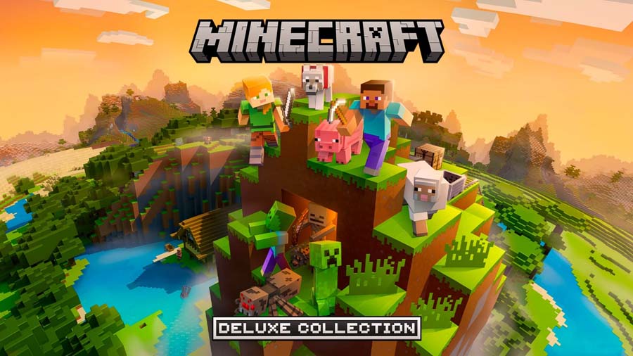 The Official Picture of Minecraft.