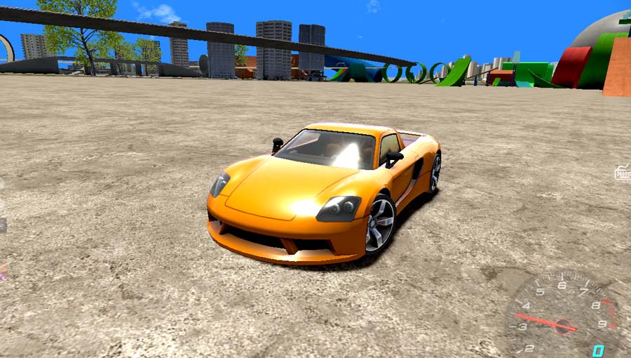 An official picture of Madalin Stunt Cars 2, one of the best Multiplayer games for Chromebook.