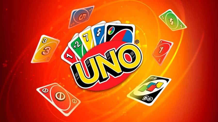 Digital UNO card game.