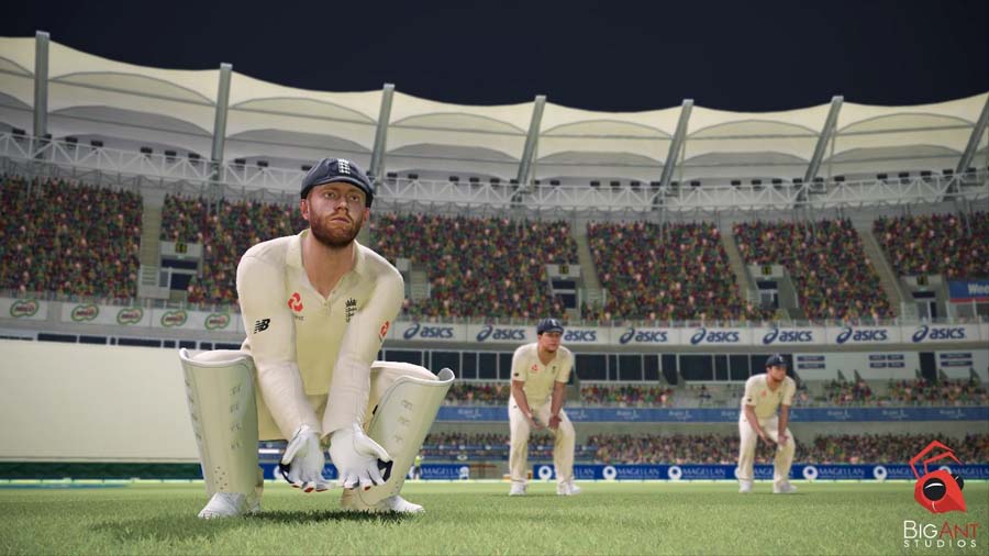 An official picture of Ashes Cricket, one of the best Multiplayer Cricket games for Mac.