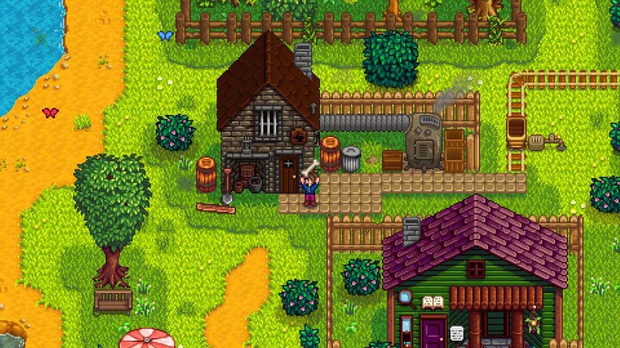 A picture of Stardew Valley, one of the best Multiplayer games for Couples on iOS.