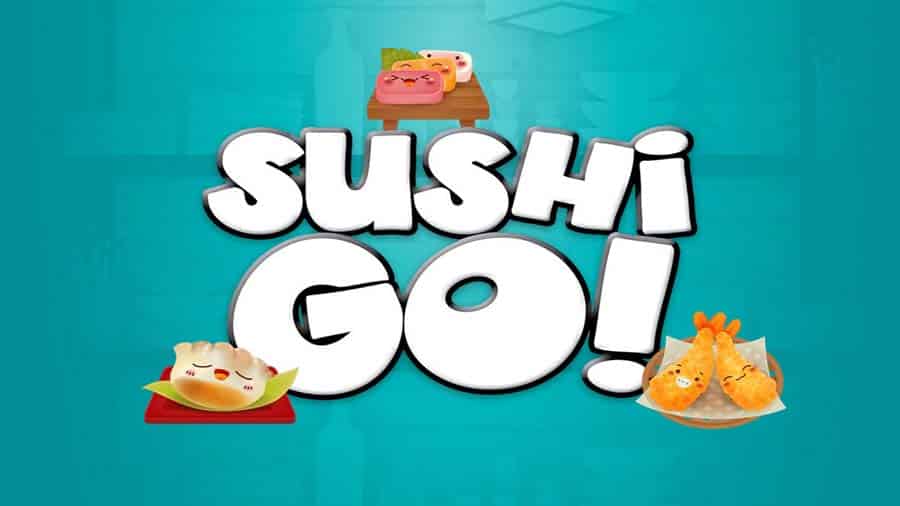 A wallpaper of Sushi Go!, one of the best Multiplayer Puzzle games for Android.