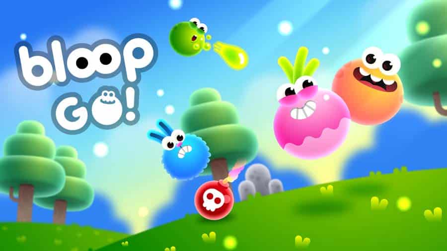 A picture of Bloop Go!, one of the best Multiplayer Puzzle games for Android.