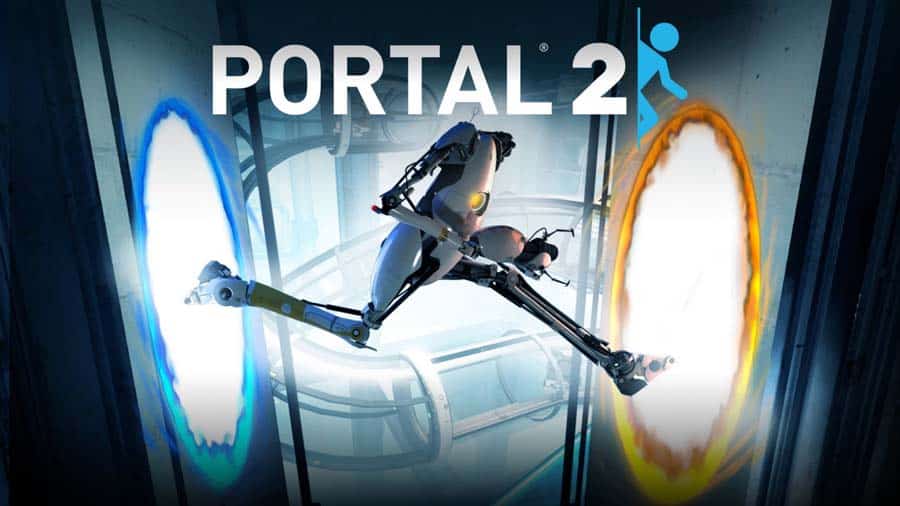 The Official Picture of Portal 2.