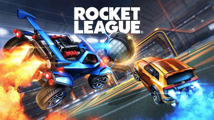 A picture of Rocket League, one of the best Multiplayer Shooter games on Switch.