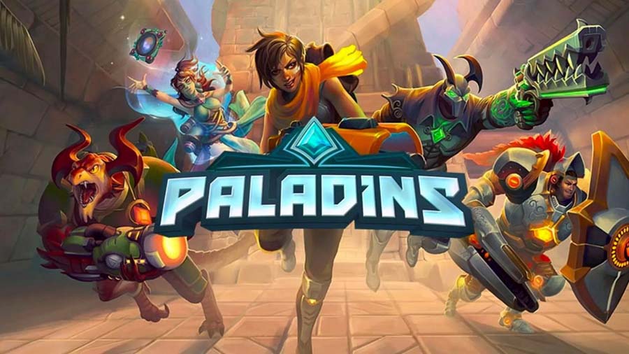 A picture of Paladins, one of the best Multiplayer Shooter games on Steam.