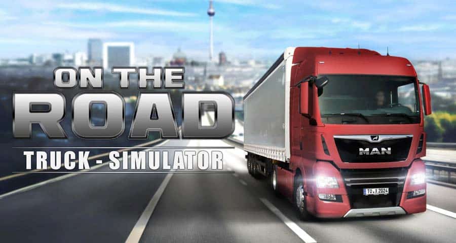 A wallpaper of ON THE ROAD – The Truck Simulator.