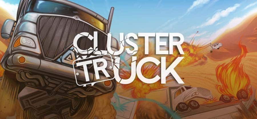 A picture of Clustertruck, one of the best Multiplayer Truck games for PS4.