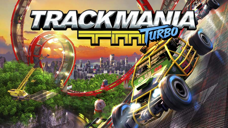 A picture of Trackmania Turbo, one of the best Multiplayer Truck games for PS4.