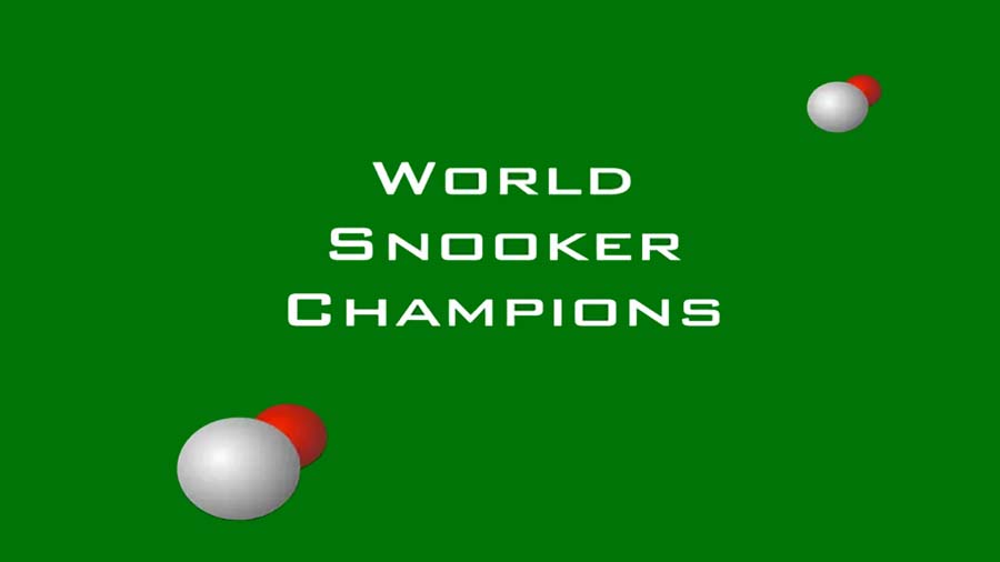 A wallpaper of the World Snooker Championship.