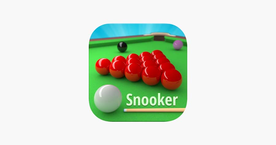 A wallpaper of Snooker Pro Online, one of the best snooker games for iOS.