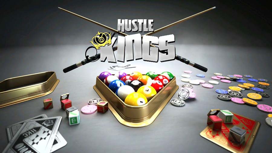 A picture of Hustle Kings, one of the best snooker games for PS4.