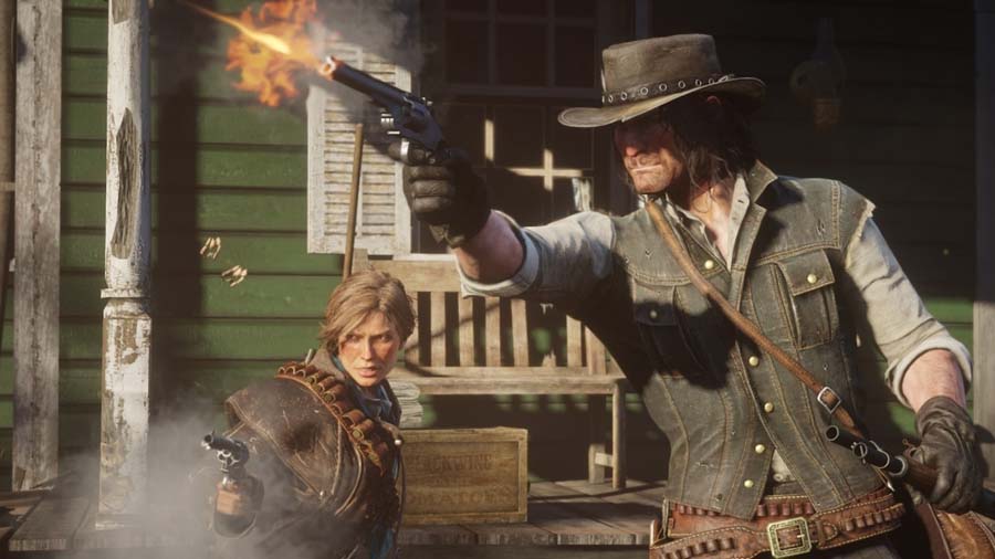 The Official Picture of Red Dead Redemption 2.