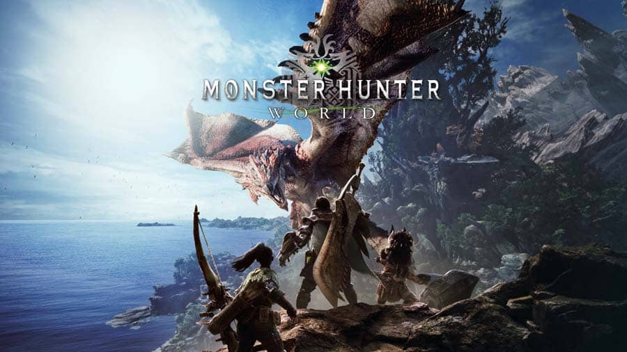 An official picture of Monster Hunter: World, one of the best Werewolf games for PC.