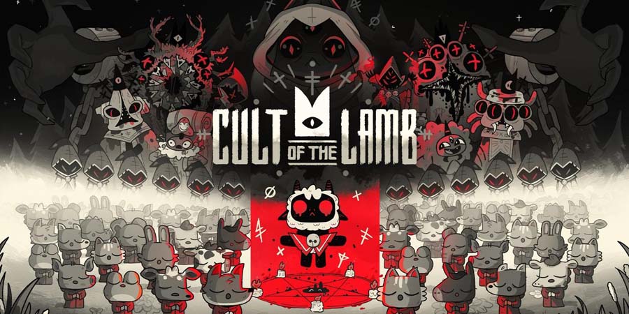 A picture of Cult of the Lamb, one of the Werewolf games for Switch.