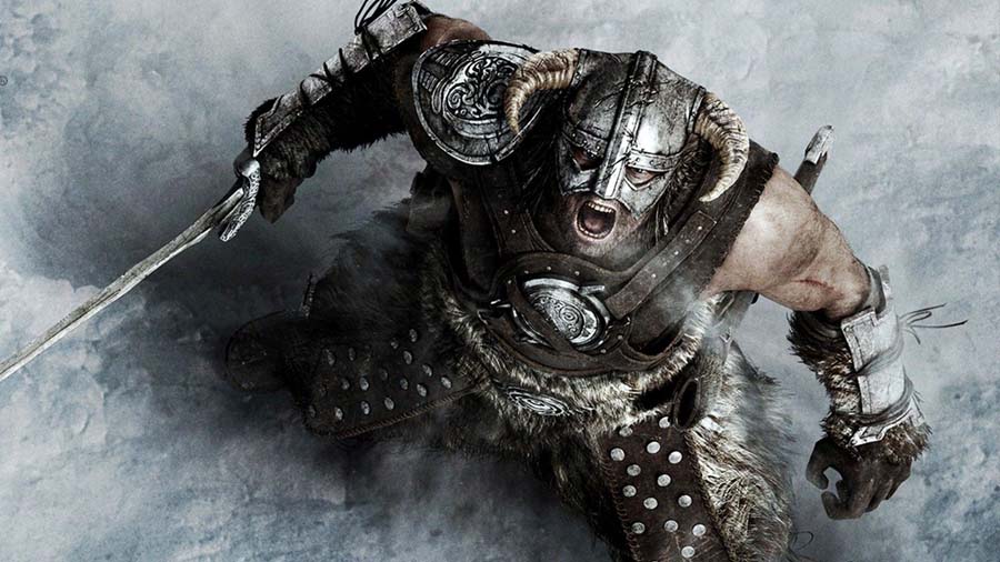 An official picture of The Elder Scrolls V: Skyrim.