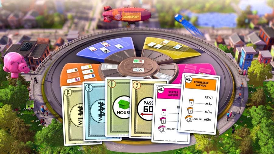 A picture of Monopoly Deal, one of the best Multiplayer Card games for PC.