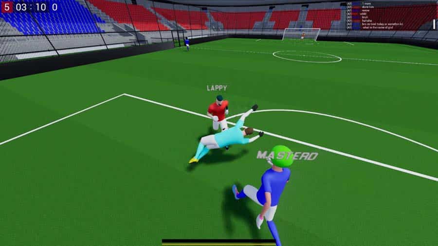 An official picture of Pro Soccer Online, one of the best Multiplayer Football games for iPhone.