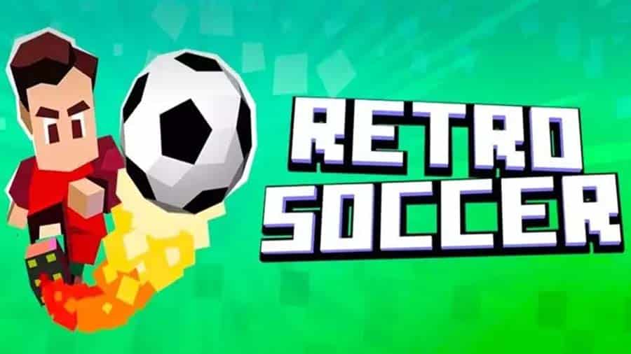 A picture of Retro Soccer, one of the best Multiplayer Football games for iPhone.