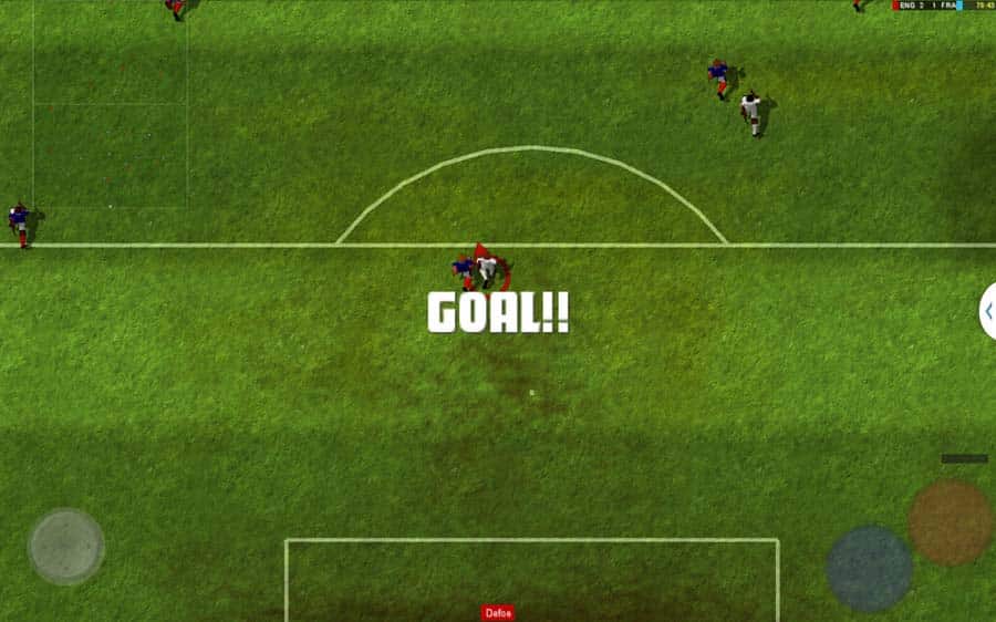 A picture of Super Soccer Champs, one of the best Multiplayer Football games for iPhone.