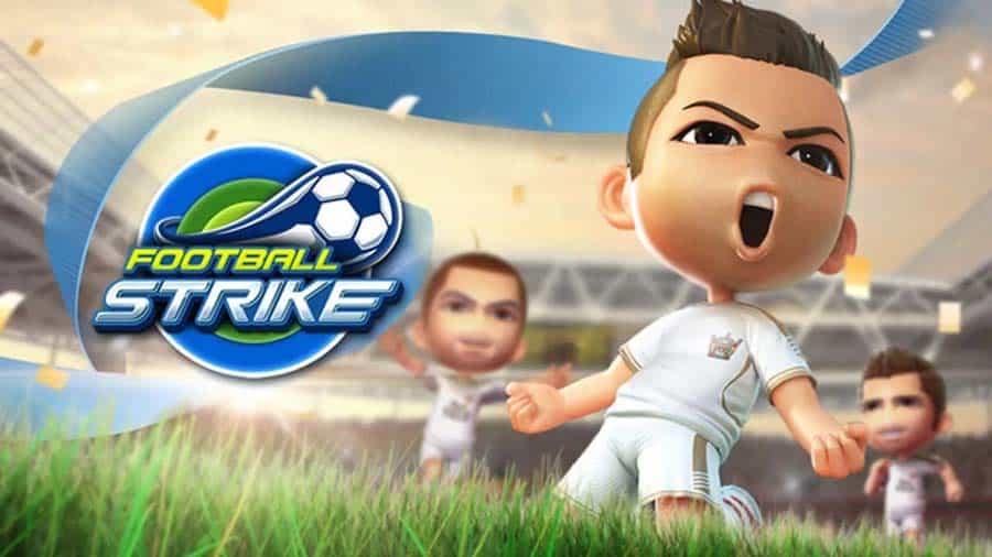 A picture of Football Strike, one of the best Multiplayer Football games for iPhone.