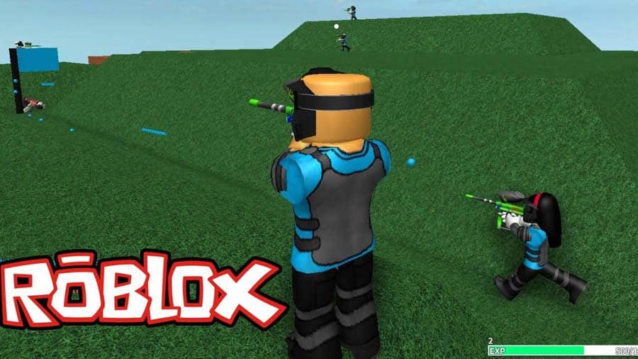 The Official Picture of Roblox Paintball.