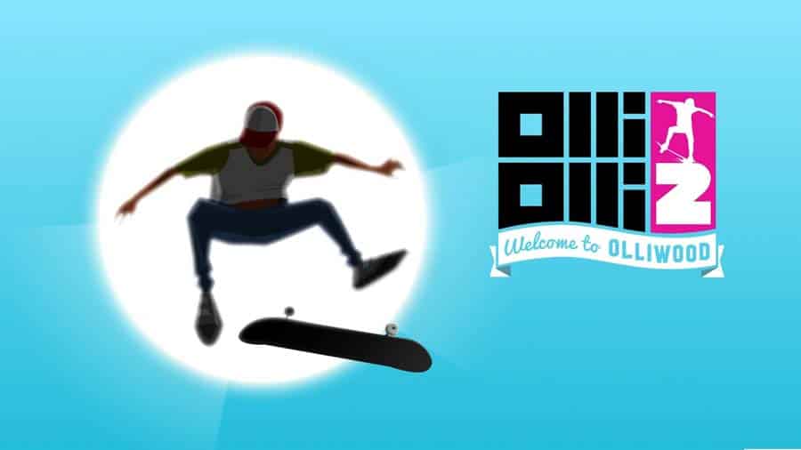 Skateboarding endless trick game.