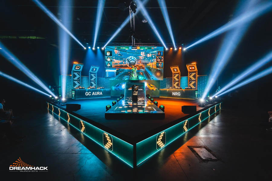 stage of DreamHack Stockholm 2024.