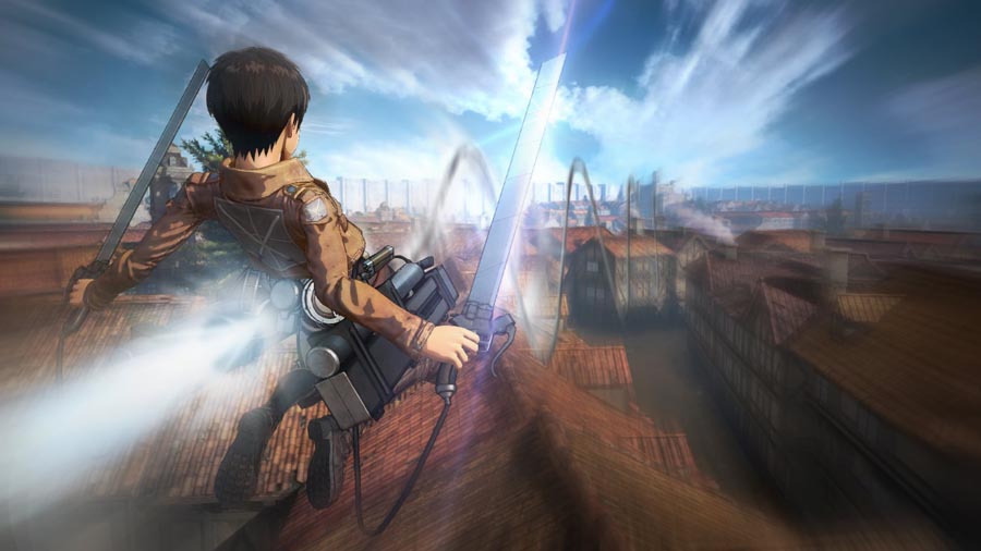 The Official Picture of Attack on Titan: Wings of Freedom, Depicting its main character, Eren Yeager.