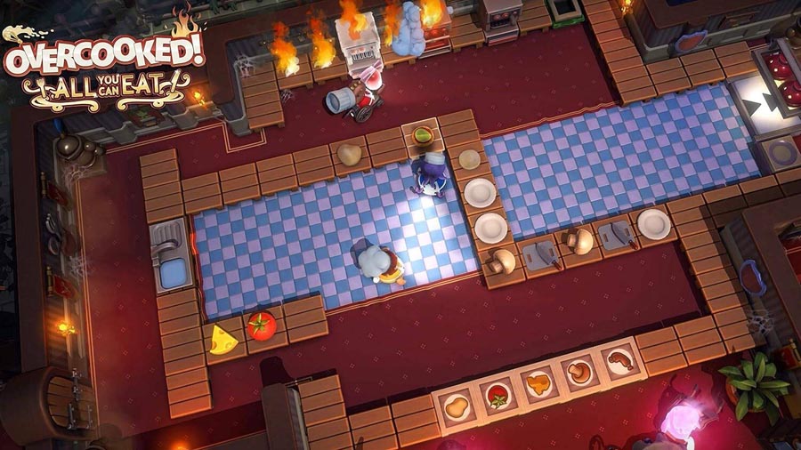 The Official Picture of Overcooked! All You Can Eat.