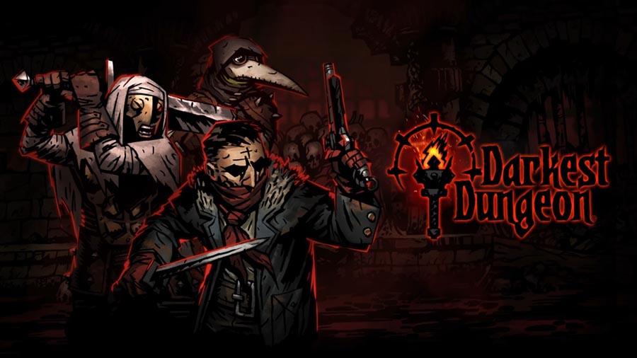 official picture of the game Darkest Dungeon