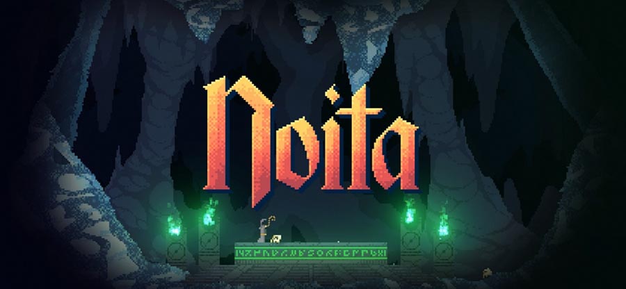 official picture of the game Noita