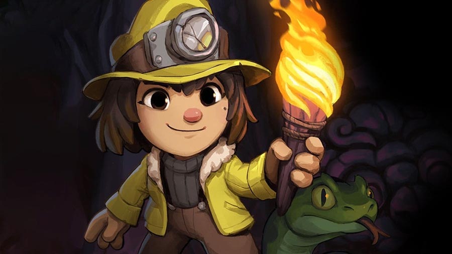 official picture of the game Spelunky 2