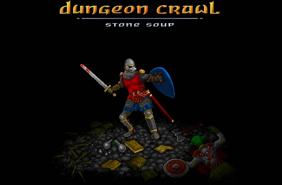 official picture of the game Dungeon Crawl Stone Soup