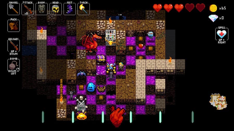 official picture of the game Crypt of the NecroDancer