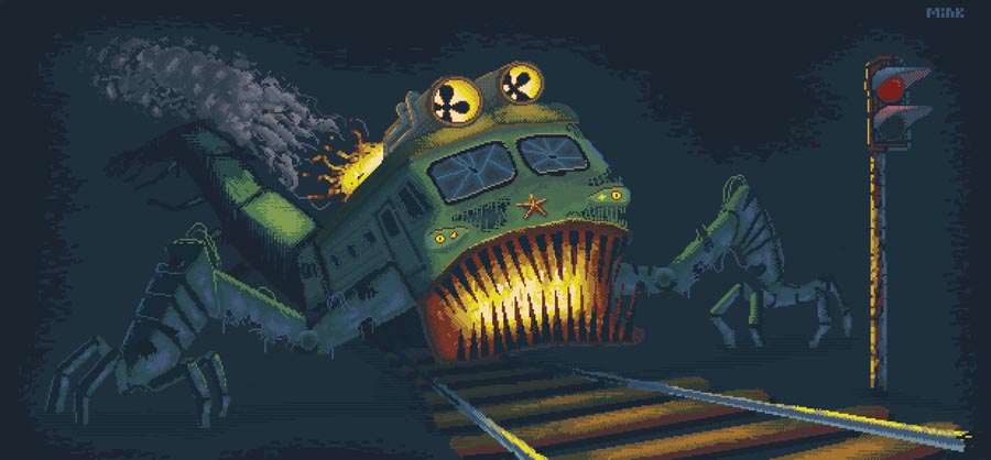 wallpaper of the game Monster Train