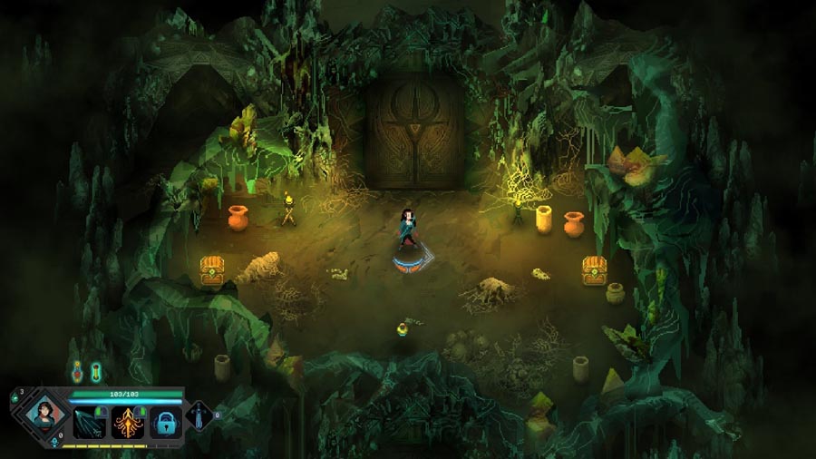 wallpaper of the game Children of Morta