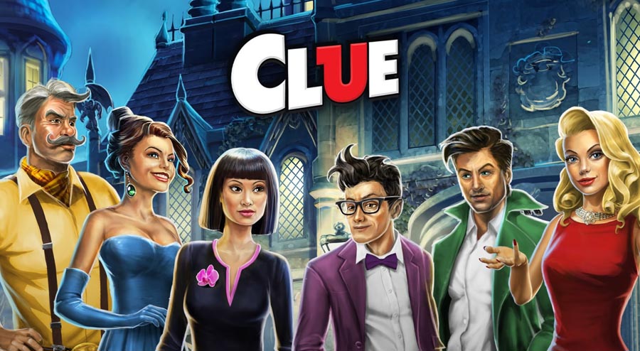 The Official Picture of Clue: The Classic Mystery Game.